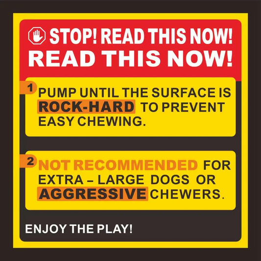 Dog Herding Ball - Push & Chase Toy for Supervised Outdoor Play (NOT for Aggressive Chewing)