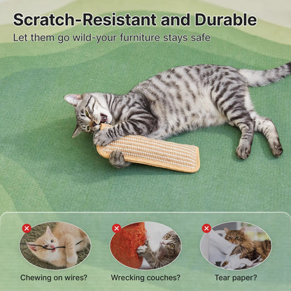 Potaroma 2 Pack Cat Sisal Kicker Toys, Interactive Indoor Cat Chew Toys, Soft Scratching Kicker Pillows for Boredom & Dental Care
