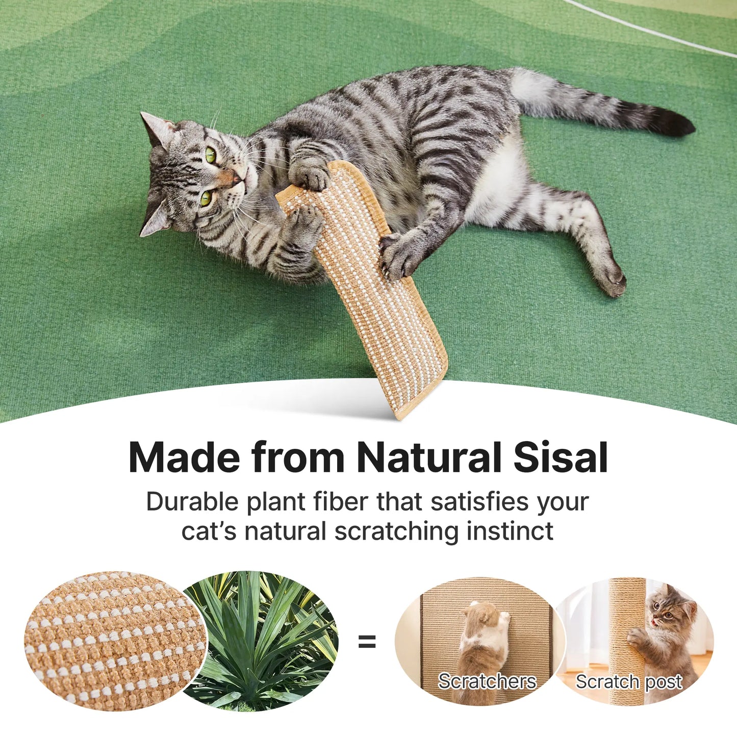 Potaroma 2 Pack Cat Sisal Kicker Toys, Interactive Indoor Cat Chew Toys, Soft Scratching Kicker Pillows for Boredom & Dental Care
