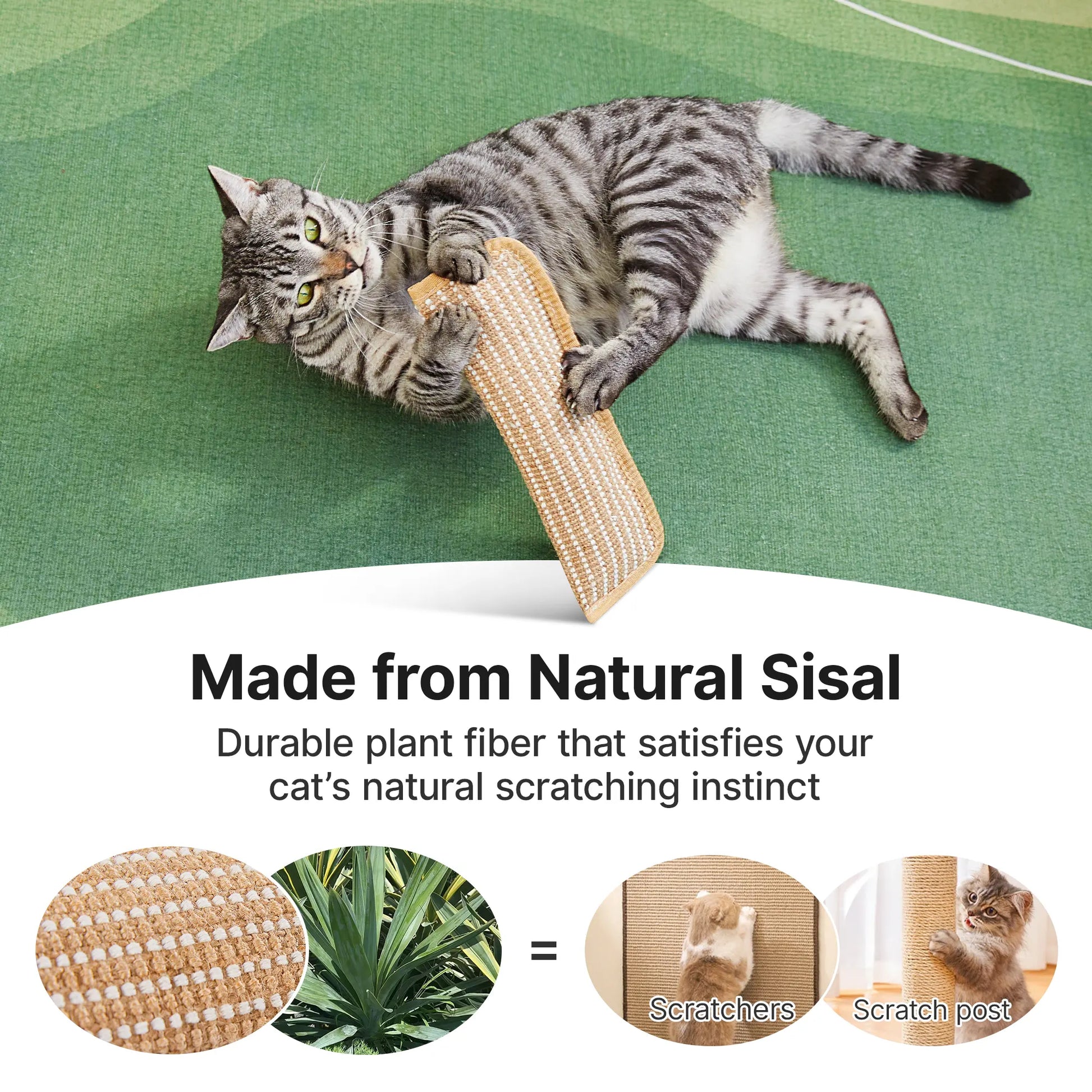 Potaroma 2 Pack Cat Sisal Kicker Toys, Interactive Indoor Cat Chew Toys, Soft Scratching Kicker Pillows for Boredom & Dental Care
