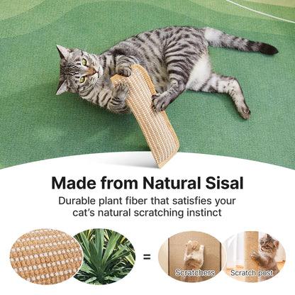 Potaroma 2 Pack Cat Sisal Kicker Toys, Interactive Indoor Cat Chew Toys, Soft Scratching Kicker Pillows for Boredom & Dental Care