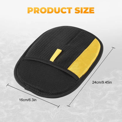 Pet Hair Remover Electrostatic Gloves Ergonomic Reusable for Cats & Dogs Eco Friendly Washable Tool for Couch Furniture Carpet with Static Technology for Effortless Cleaning