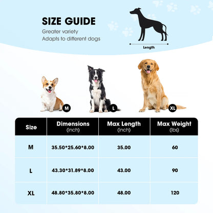 【Tiktokshopstockup】 VALUXE Elevated Dog Bed for Large Dogs, Cooling Pet Cot with Breathable Mesh & Durable Frame, Easy to Clean Raised Pet Mats for Indoor & Outdoor Home Summervibes Petlovers