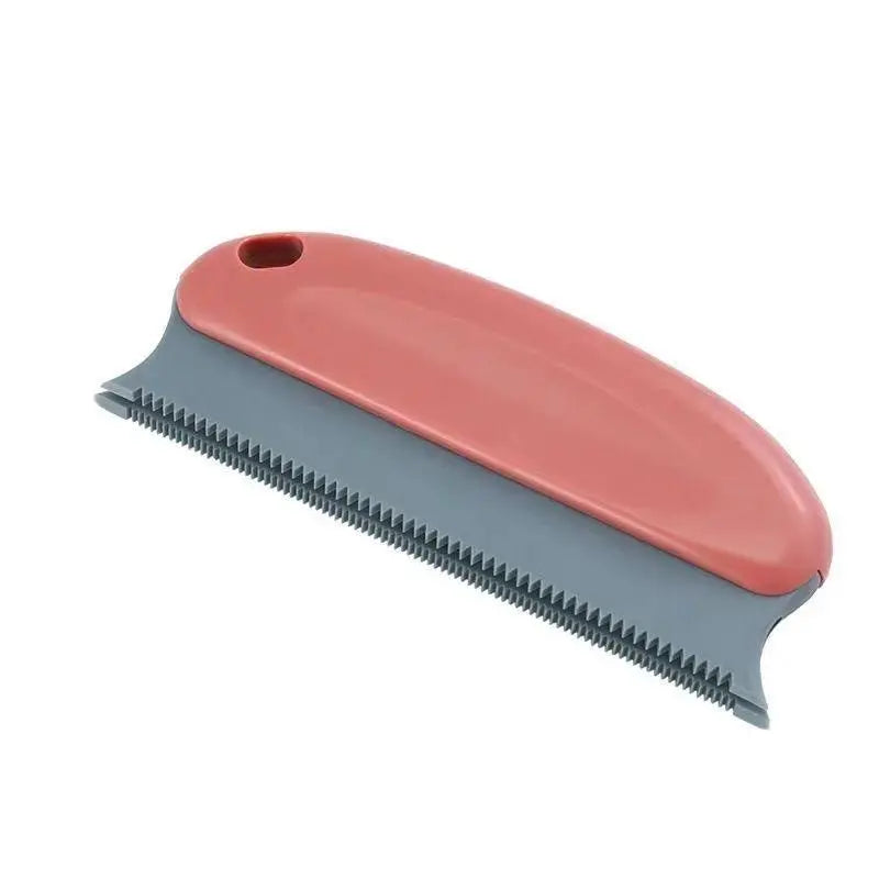 Pet Hair Remover Brush with Scratch-Resistant Rubber Bristles for Cats & Dogs Cleans Furniture Carpet & Car Seats Easy to Clean Ergonomic Handle